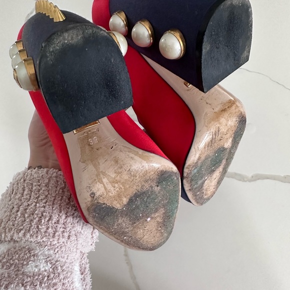 Gucci Luna studded heels - Picture 4 of 5